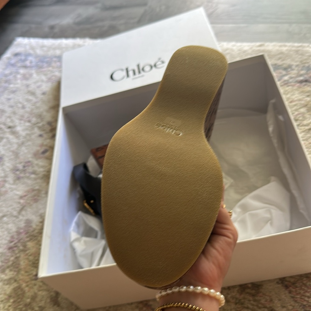 ✨ NIB CHLOE Maxime wedges - Picture 12 of 13